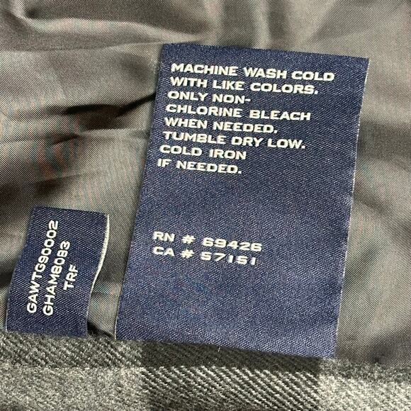 G.H. Bass Co. Brown Quilted Puffer Coat Jacket Hooded Zip Up Womens Size Medium - Picture 10 of 11